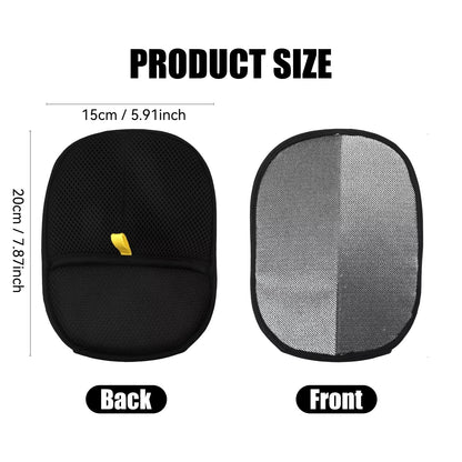 Reusable Double-Sided Pet Grooming Gloves for Effective Hair Removal from Carpets and Surfaces